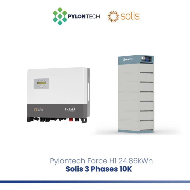 Pylontech 24.86 Solis 10K - Store your own power